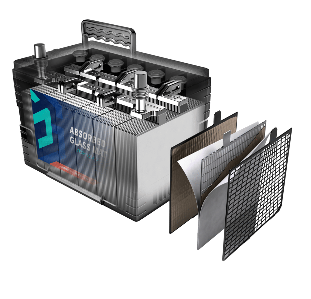 Stryten AGM Cutaway