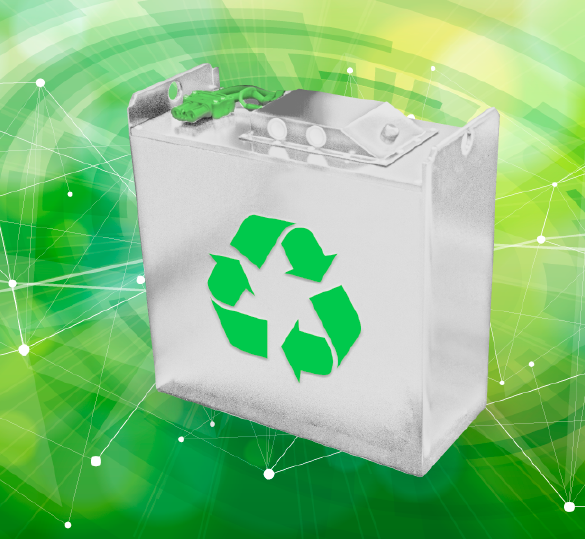 separate batteries before recycling