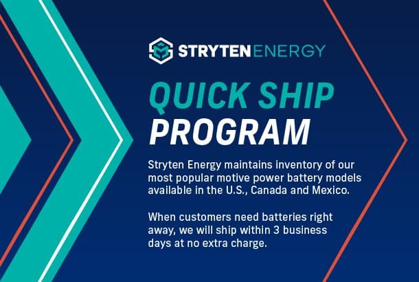 Stryten quick ship program