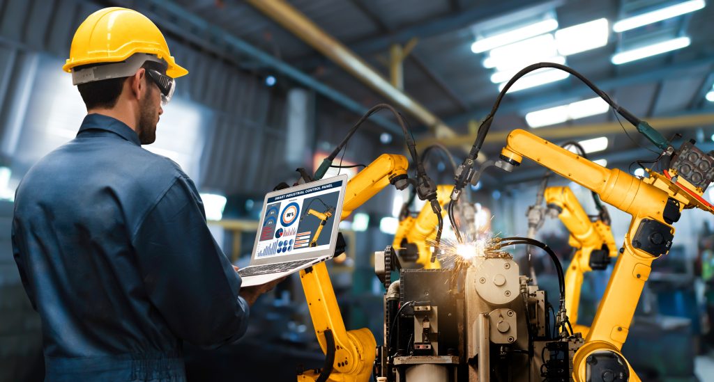 Industrial automation helps manufacturers manage resources such as energy, raw materials and manpower more effectively.